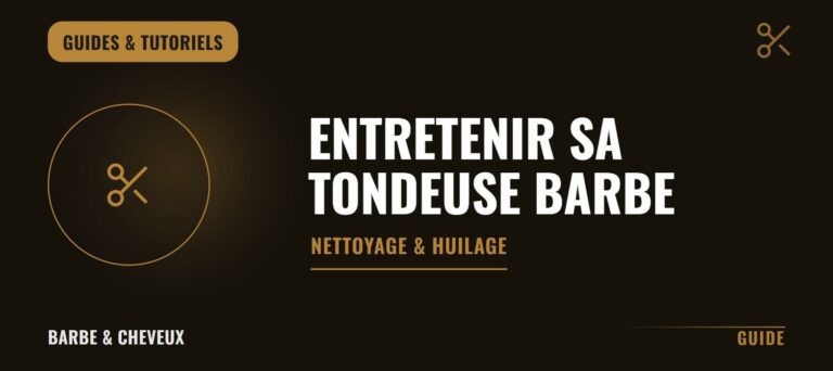 Entretenir sa tondeuse à barbe