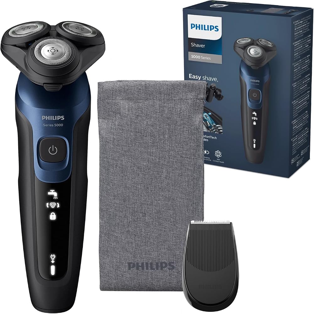 Philips Series 5000 S5465/18, rasoir électrique Wet & Dry
