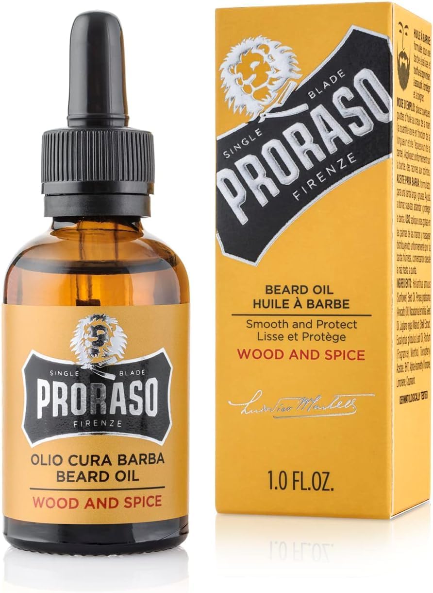 Proraso Huile Barbe Wood and Spice 30ml