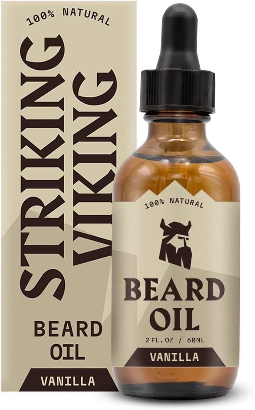 Striking Viking Huile Barbe Vanille 60ml