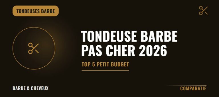 Tondeuse barbe pas cher 2026