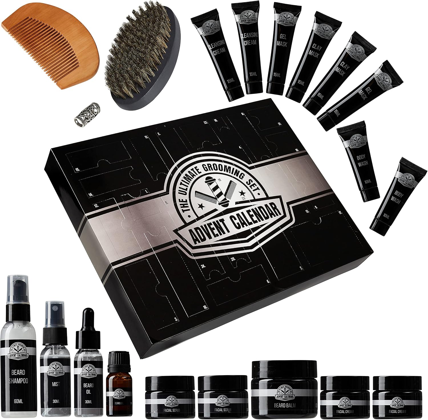 Calendrier de l'Avent homme KreativeKraft soins barbe et corps