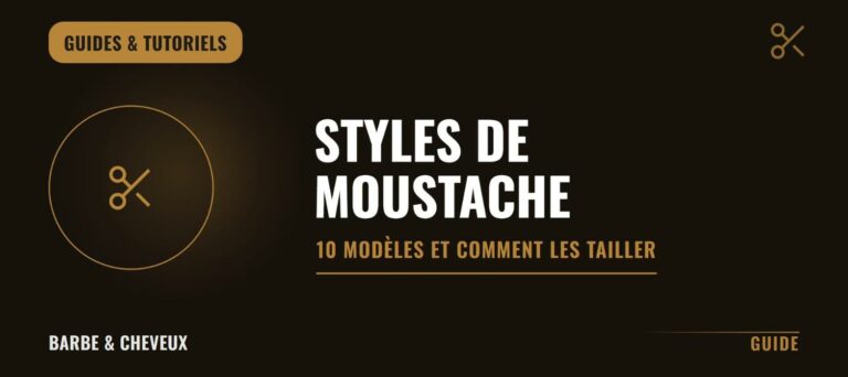 Styles de moustache : 10 modèles et comment les tailler